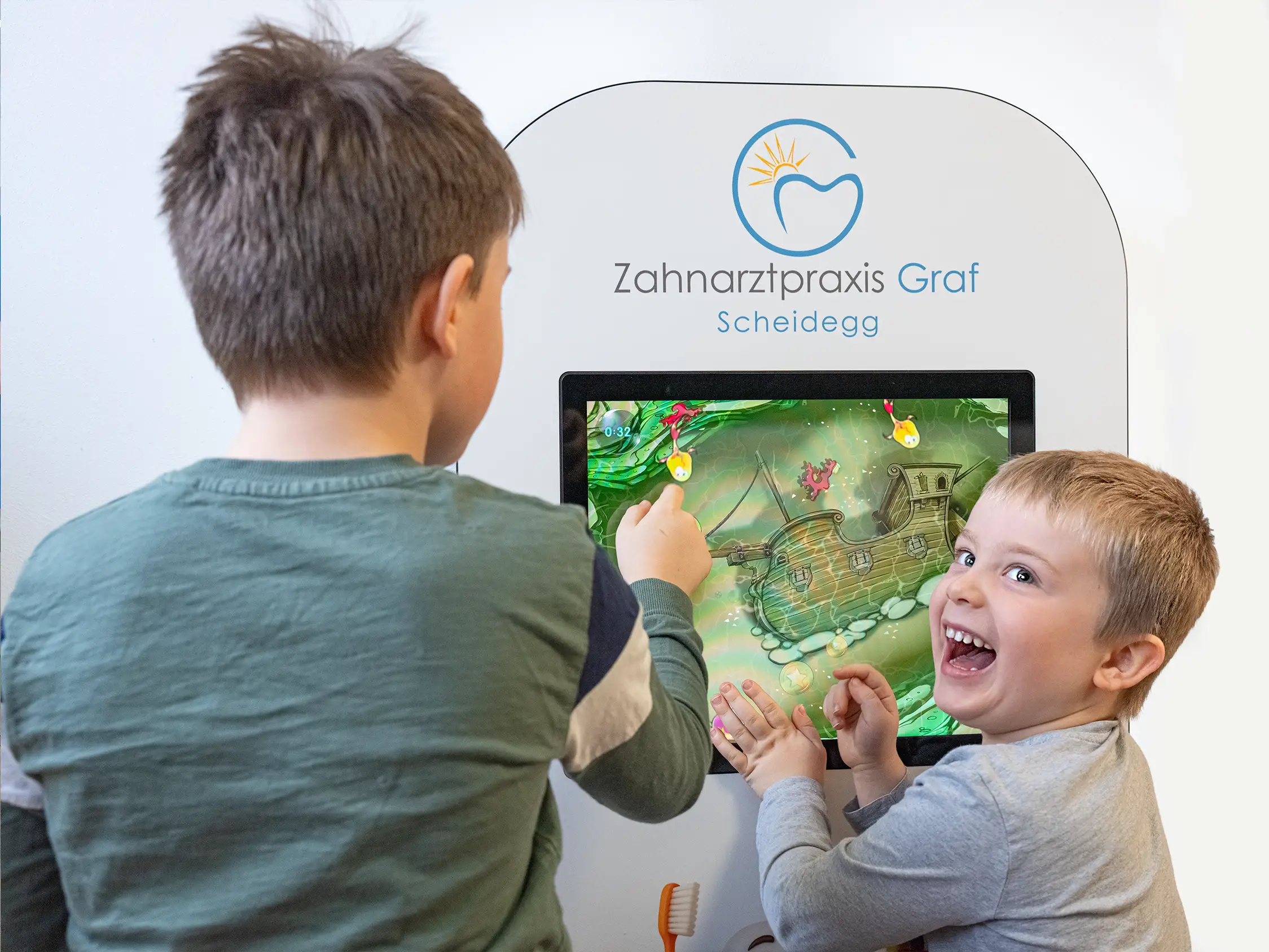 Kinderzahnheilkunde in der Zahnarztpraxis Graf